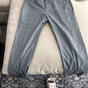 Kenneth Cole Men's Slate Gray Dress Pants